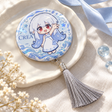 Double Flash Tassel Badge