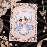 Lace Border Postcard
