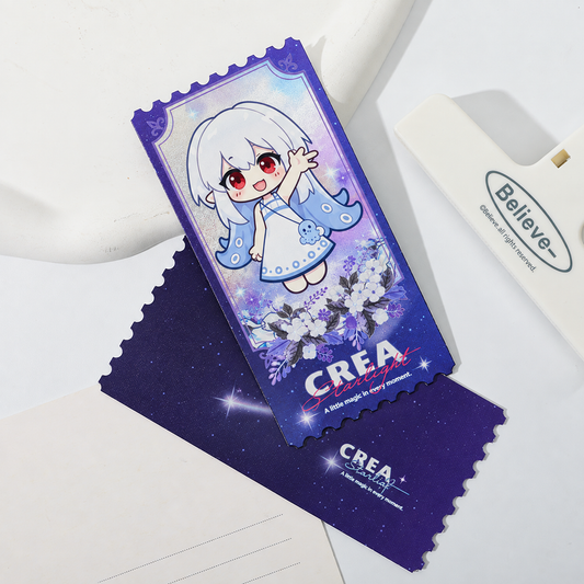 Silver Card Ticket Stub