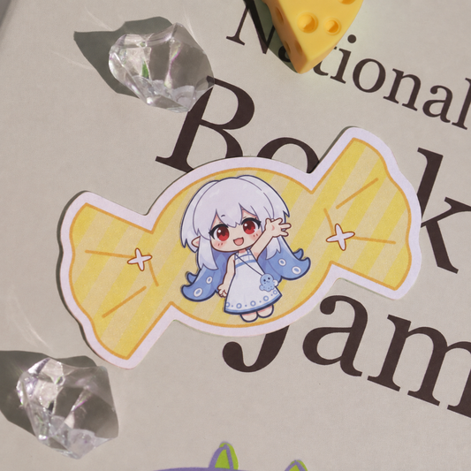 Pearl Paper Die-Cut Sticker