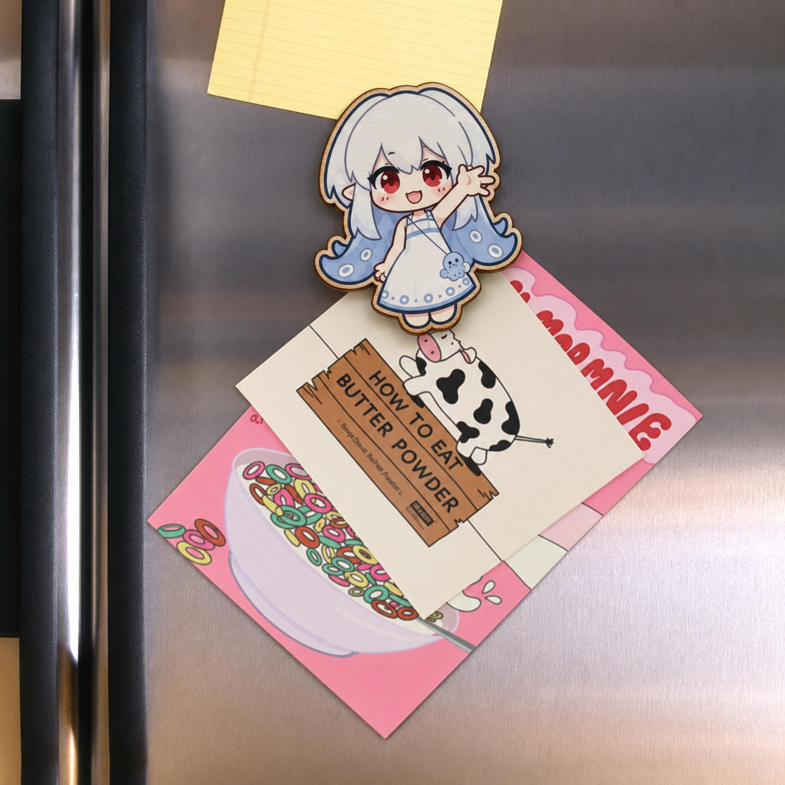 Wood Fridge Magnet Clip