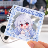 Clear Acrylic Charm