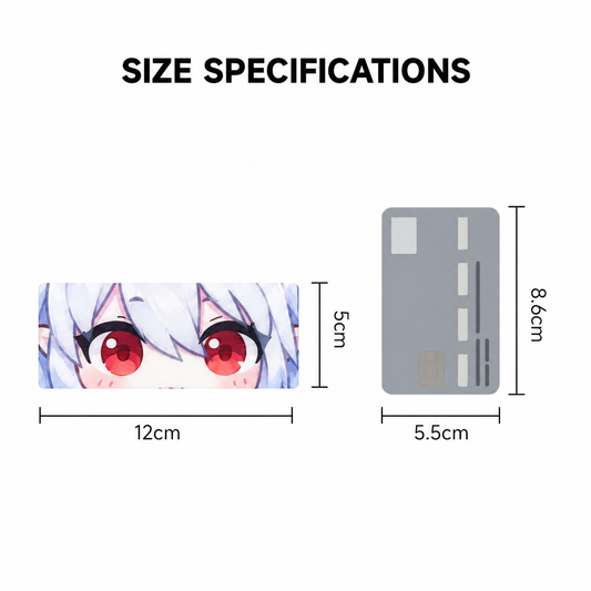 Custom Lenticular Eye Strip Card