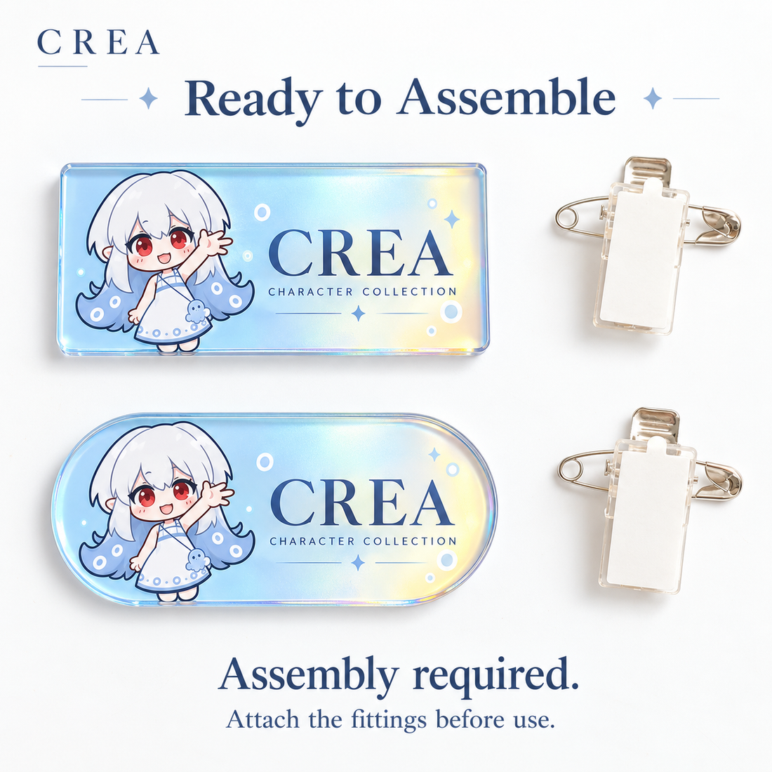 Acrylic Name Badge