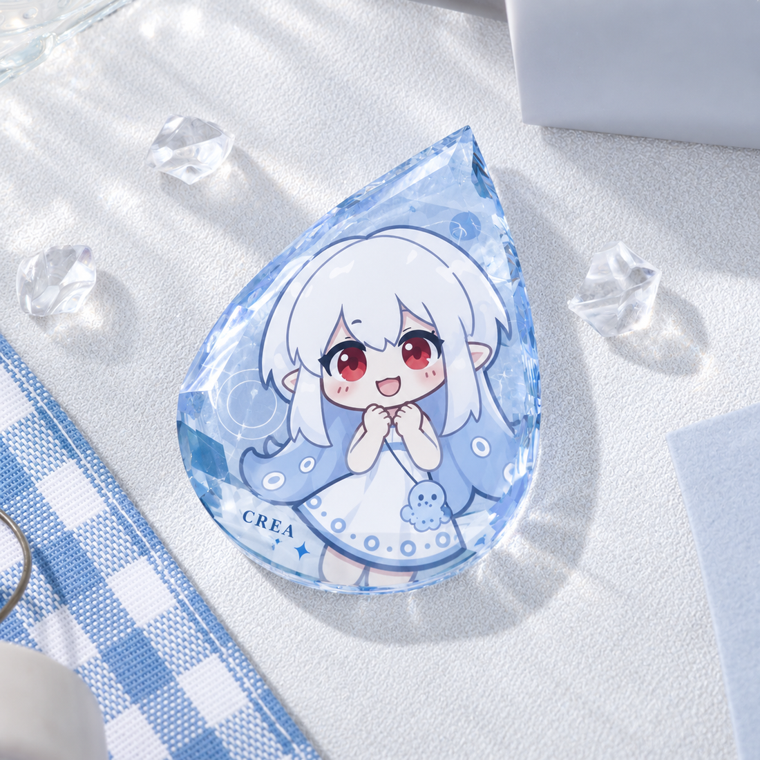 Custom Gem-Cut Acrylic