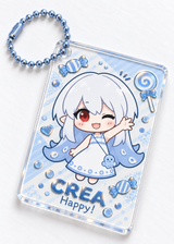 Embossed Foil Thick Acrylic Charm