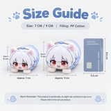 Custom Plush Doll Keychain