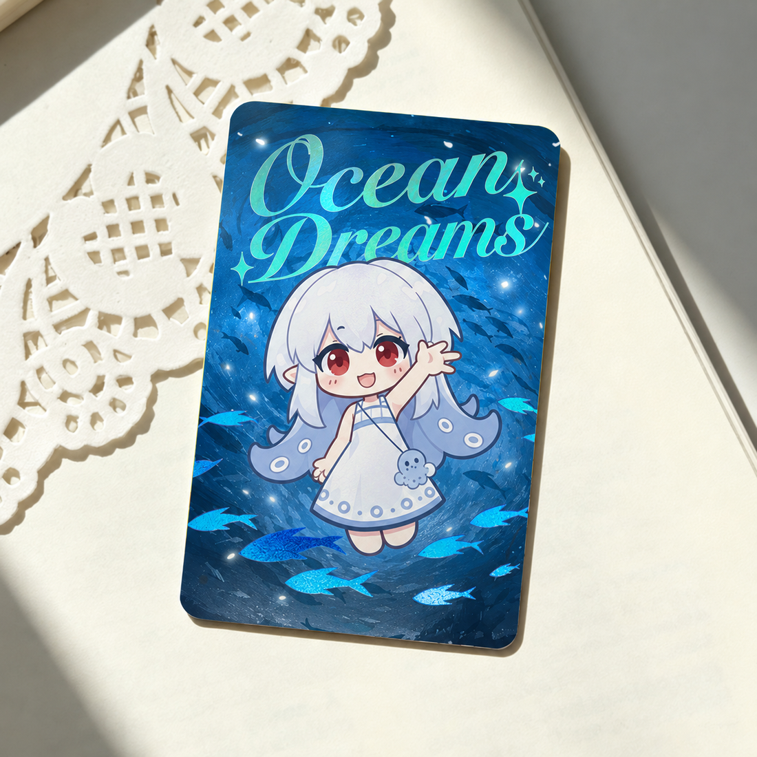 Multi-color Foil Small Card