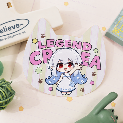 Pearl Paper Die-Cut Sticker (Shape)