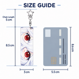 Eye Strip Acrylic Keychain