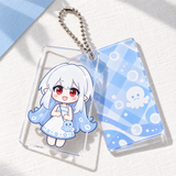 Square Double Panel Acrylic Charm