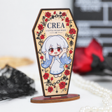 Wood Coffin Standee