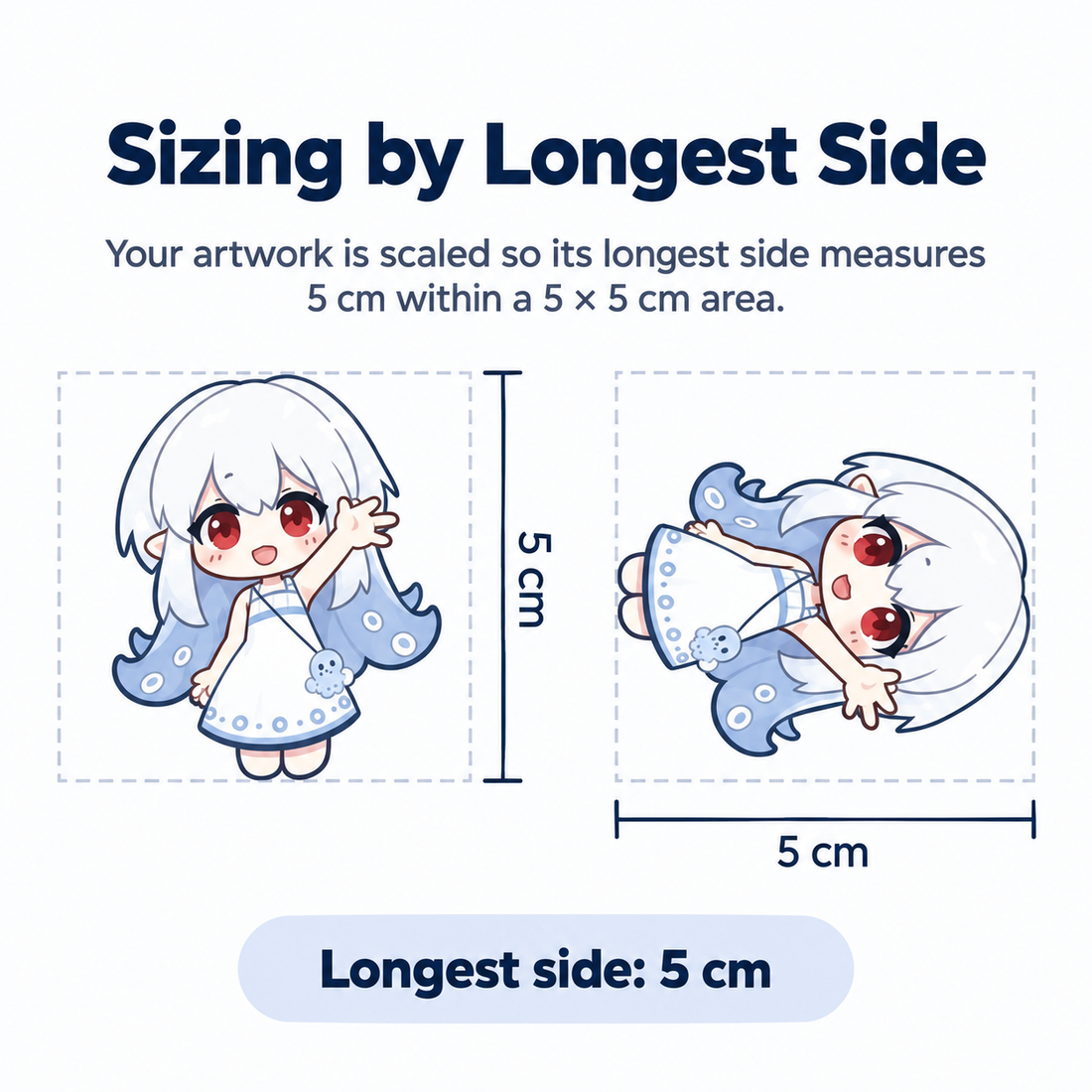 Ripple Acrylic Keychain