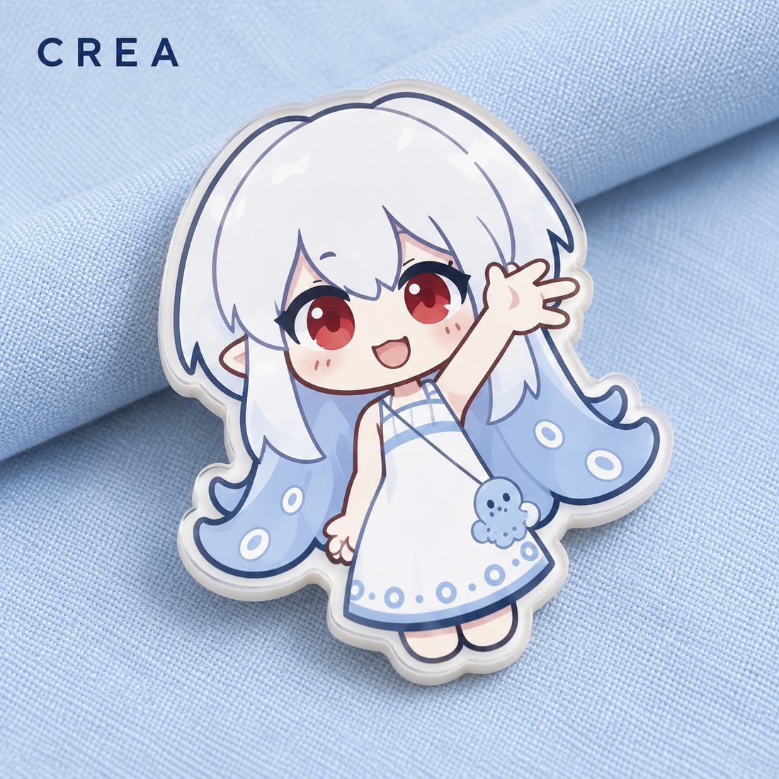 Acrylic Sandwich Badge