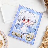 Embossed Foil Acrylic Stamp
