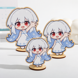 Wood Single Standee (Non-Printable Base)