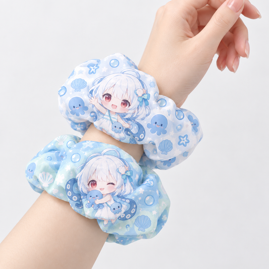 Custom Printed Scrunchie