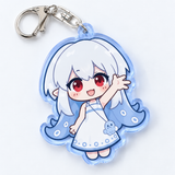 Color Edge Acrylic Keychain